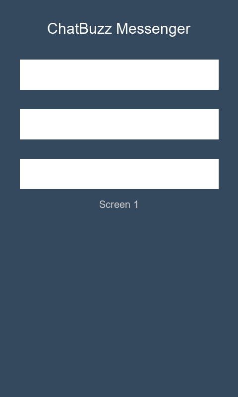ChatBuzz Messenger - Screenshot 1