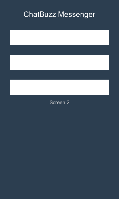 ChatBuzz Messenger - Screenshot 2