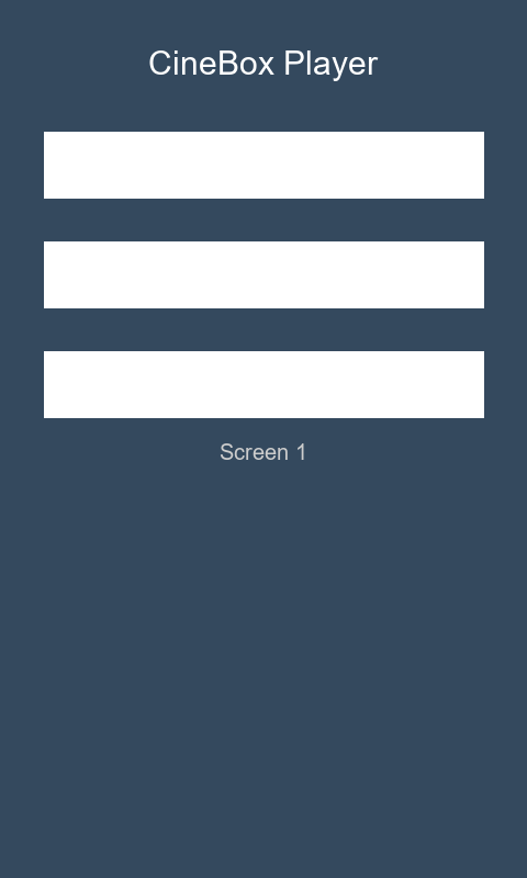 CineBox Player - Screenshot 1