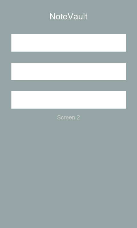 NoteVault - Screenshot 2