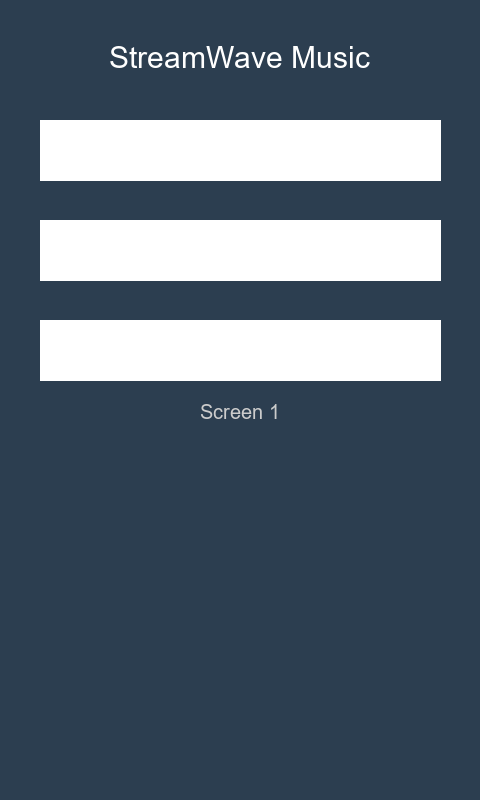 StreamWave Music - Screenshot 1